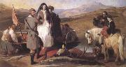 Sir Edwin Landseer Royal Sports on Hill and Loch (mk25 Germany oil painting artist